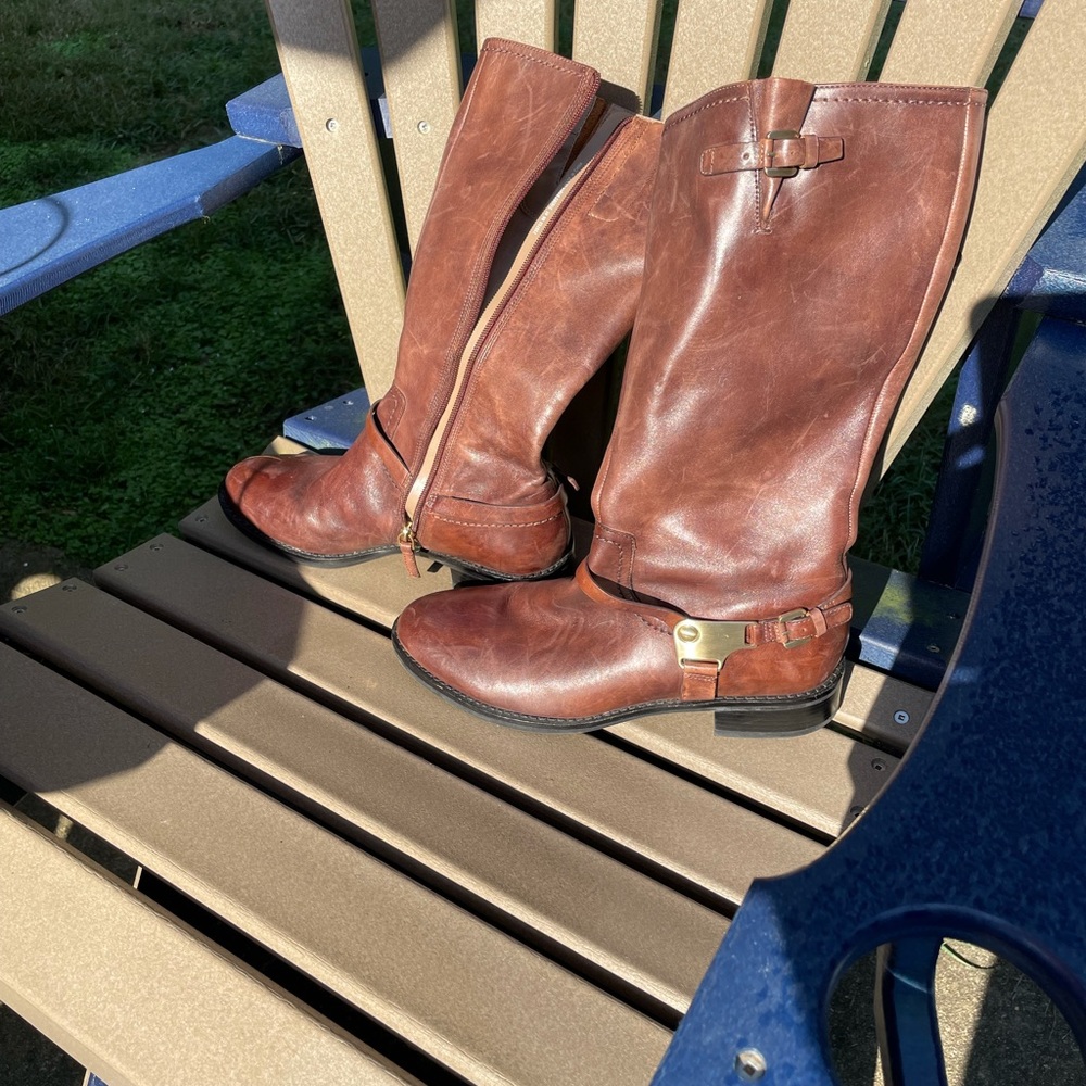 Ecco leather boots